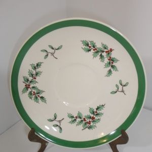Spode Christmas Tree Saucers